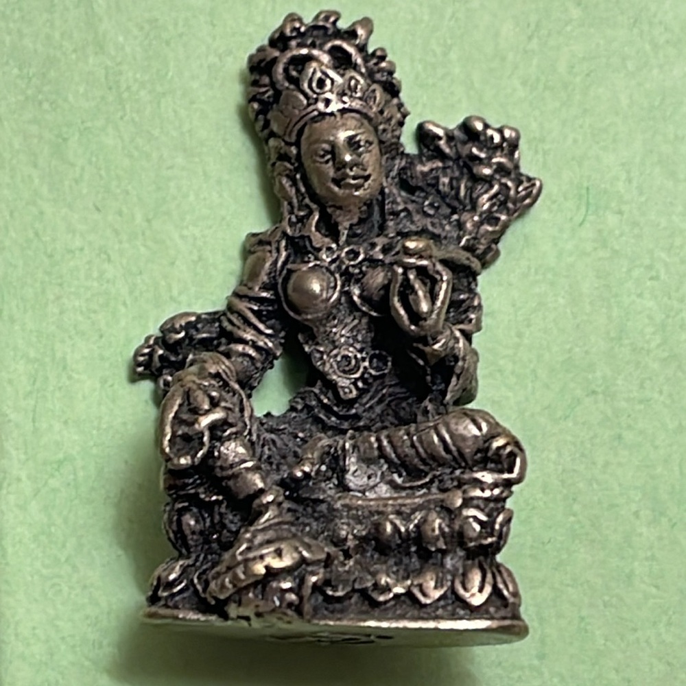 GREEN TARA MINI STATUE